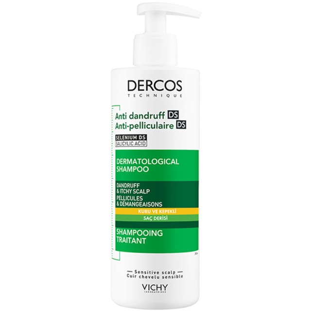 Vichy Dercos Anti Dandruff Shampoo Kepek Kar T Ampuan Ml