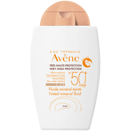 Avene Fluide Mineral Teinte SPF 50+ Mineral Renkli Güneş Koruyucu 40ml - Avene