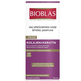 Bioblas Kolajen Keratin - Saç Dökülmesine Karşı Şampuan 360ml - Bioblas