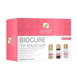 Bioder Biocure Tüy Azaltıcı Yüz Kürü 3x5ml - Bioder