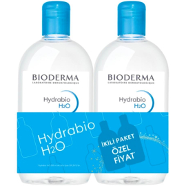 Bioderma Hydrabio H2O Miceller Solution - Misel Solüsyon 500ml İkili Paket - Bioderma