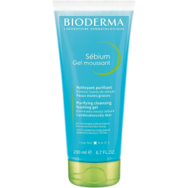 Bioderma Sebium Foaming Gel - Yağlı Ciltler için Temizleyici Jel 200ml - Bioderma