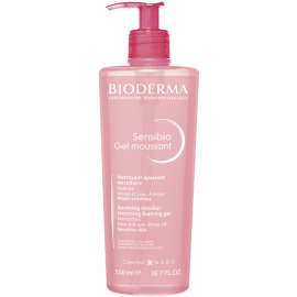 Bioderma Sensibio Foaming Gel - Hassas Ciltler için Temizleyici Jel 500ml - Bioderma