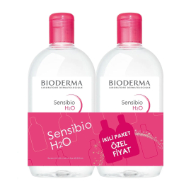 Bioderma Sensibio H2O Micelle Solution - Misel Solüsyon 500ml İkili Paket - Bioderma