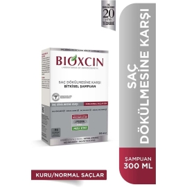 Bioxcin Genesis Saç Dökülmesine Karşı Bitkisel Şampuan - Kuru Normal Saçlar 300ml - Bioxcin