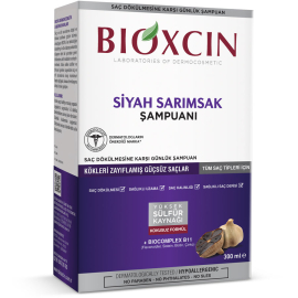 Bioxcin Siyah Sarımsak Şampuanı - Saç Dökülmesine Karşı 300ml - Bioxcin