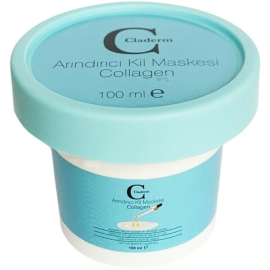 Claderm Clay Mask Collagen - Arındırıcı Kolajen Kil Maskesi 100ml - Claderm