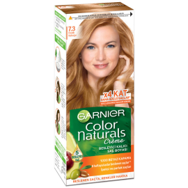 Garnier Color Naturals Besleyici Kalıcı Krem Saç Boyası No:7.3 Fındık Kabuğu - Garnier