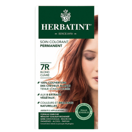 Herbatint Soin Colorant Permanent - Bitkisel İçerikli Saç Boyası No: 7R Copper Blonde - Herbatint