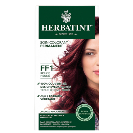 Herbatint Soin Colorant Permanent - Bitkisel İçerikli Saç Boyası No: FF1 Henna Red - Herbatint