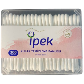 İpek Kulak Temizleme Pamuğu 200 Adet - İpek Pamuk