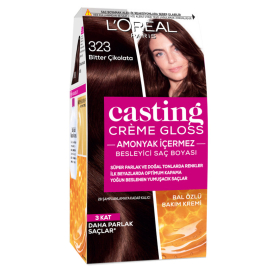 Loreal Paris Casting Creme Gloss - Besleyici Saç Boyası No: 323 Bitter Çikolata - Loreal Paris