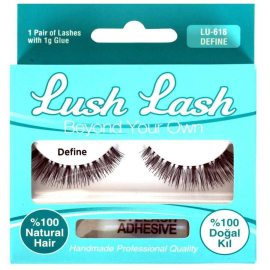 Lush Lash %100 Doğal Kıl Takma Kirpik K:LU-618 - Lush Lash