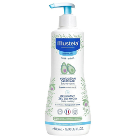 Mustela Gentle Cleansing Gel - Bebek Saç ve Vücut Şampuanı 500ml - Mustela