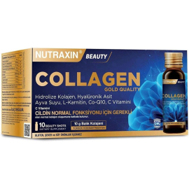 Nutraxin Beauty Gold Collagen - Takviye Edici Gıda 10x50ml - Nutraxin