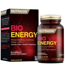 Nutraxin Big Energy - Takviye Edici Gıda 60 Kapsül - Nutraxin