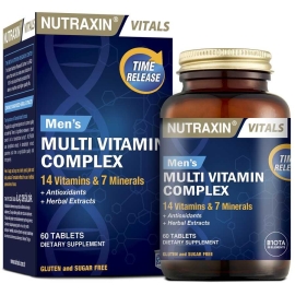 Nutraxin Multivitamin & Mineral Kompleks Erkek 60 Tablet Takviye Edici Gıda - Nutraxin