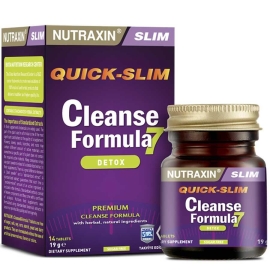 Nutraxin Quick Slim Cleanse Formula 7 Detox 14 Tablet Takviye Edici Gıda - Nutraxin