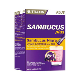 Nutraxin Sambacus Plus Nigra Takviye Edici Gıda 20 Şase - Nutraxin