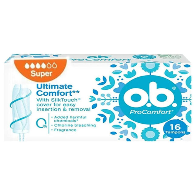 O.B Ultimate Comfort Super - Tampon 16 Adet