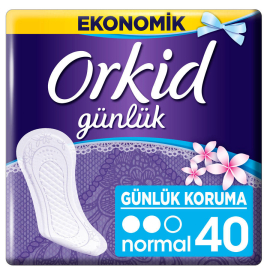 Orkid Günlük Koruma Deo Fresh Günlük Ped Normal 40 Adet - Orkid