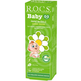 Rocs Baby - Bebekler İçin Diş Macunu 0-3 Ay 35ml - Rocs