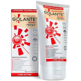 Solante Acnes Tinted SPF50 Renkli Güneş Koruyucu 150ml - Solante