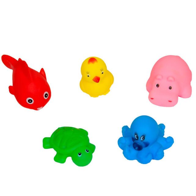 Sozzy Toys Neşeli Banyo Oyuncakları 5 Adet