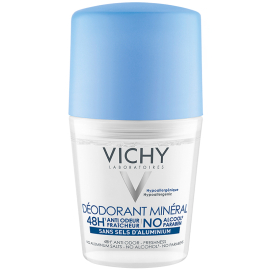 Vichy Deodorant Mineral 48H Roll-On Deodorant 50ml - Vichy