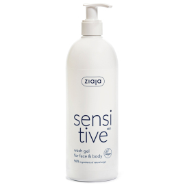 Ziaja Sensitive Face And Body Wash Gel - Yüz ve Vücut Yıkama Jeli 400ml - Ziaja